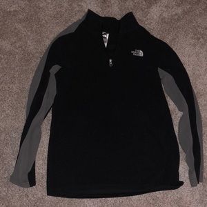 The north face fleece pull over